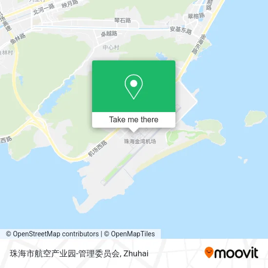 珠海市航空产业园-管理委员会 map