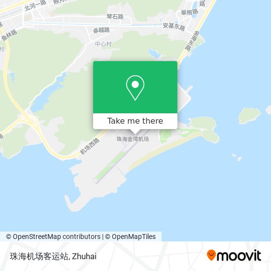 珠海机场客运站 map