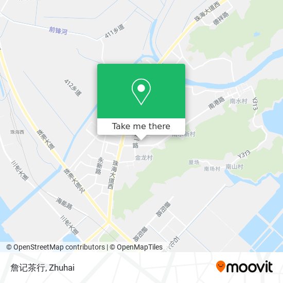 詹记茶行 map