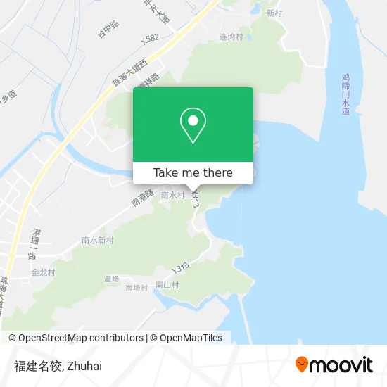 福建名饺 map