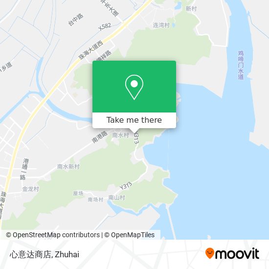 心意达商店 map