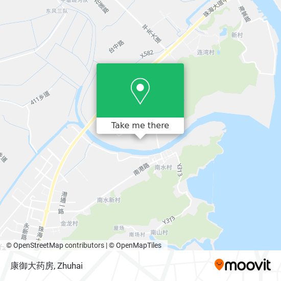 康御大药房 map