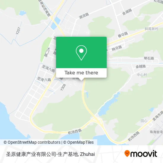 圣原健康产业有限公司-生产基地 map
