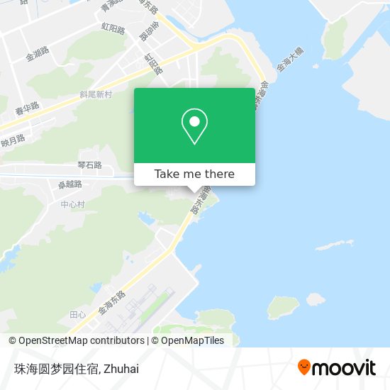 珠海圆梦园住宿 map