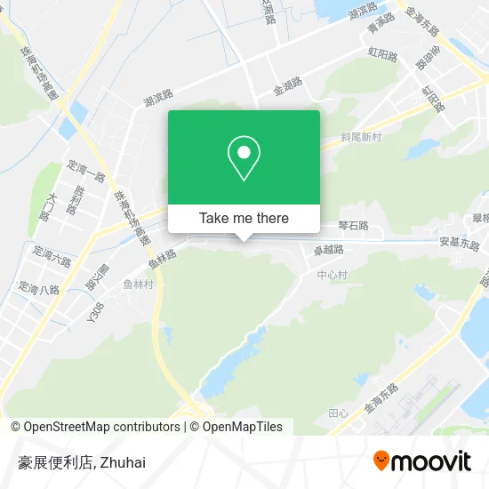 豪展便利店 map