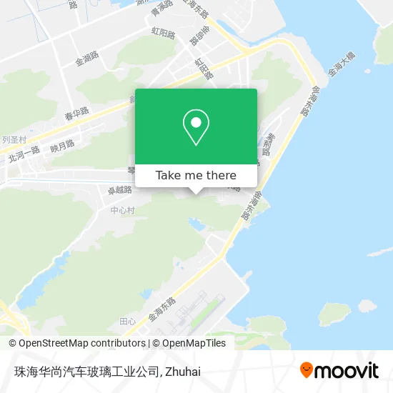 珠海华尚汽车玻璃工业公司 map
