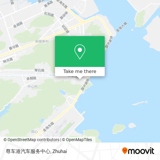 尊车港汽车服务中心 map