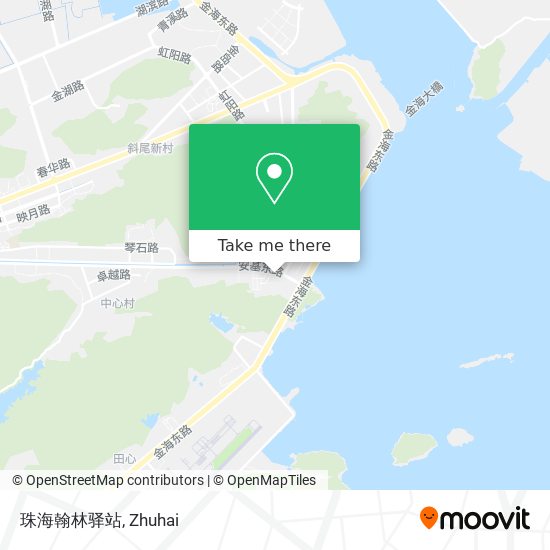 珠海翰林驿站 map