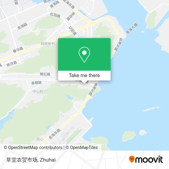 草堂农贸市场 map