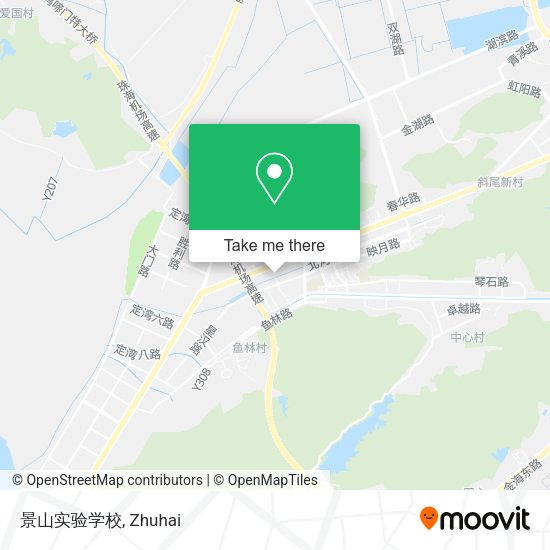 景山实验学校 map