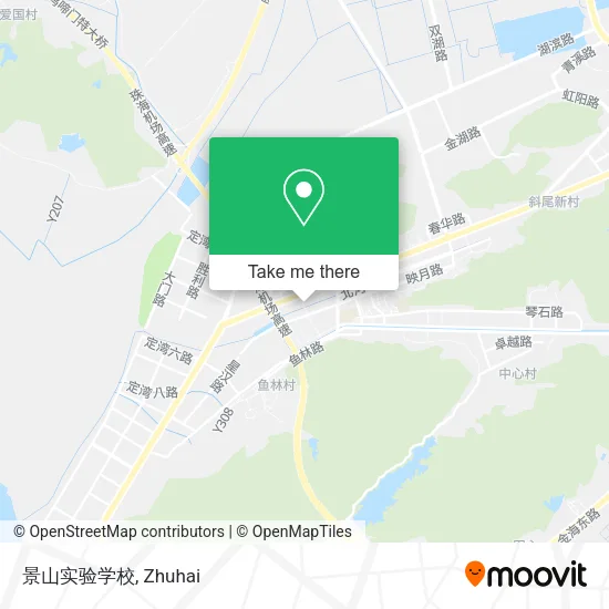 景山实验学校 map
