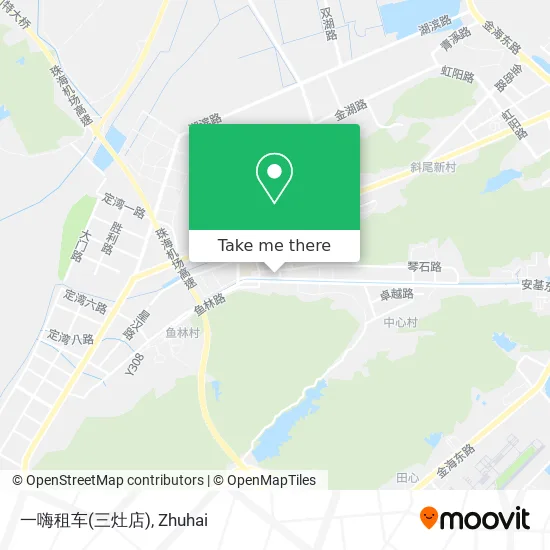 一嗨租车(三灶店) map