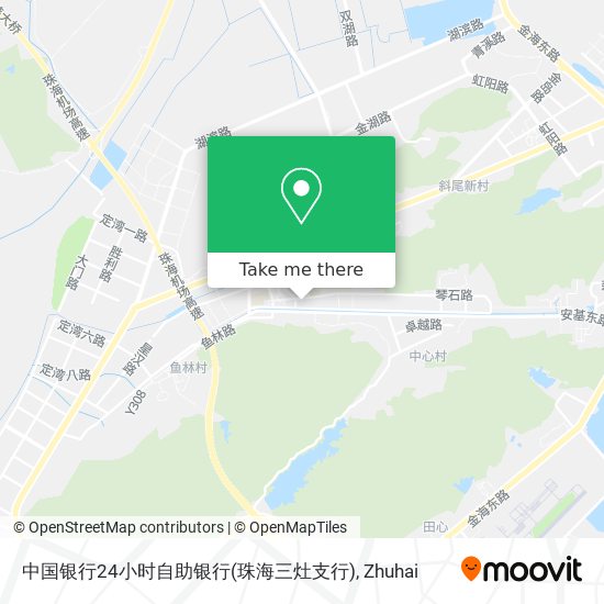 中国银行24小时自助银行(珠海三灶支行) map