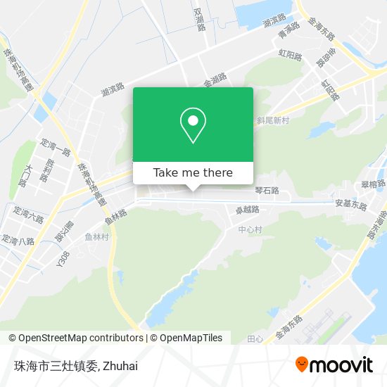 珠海市三灶镇委 map