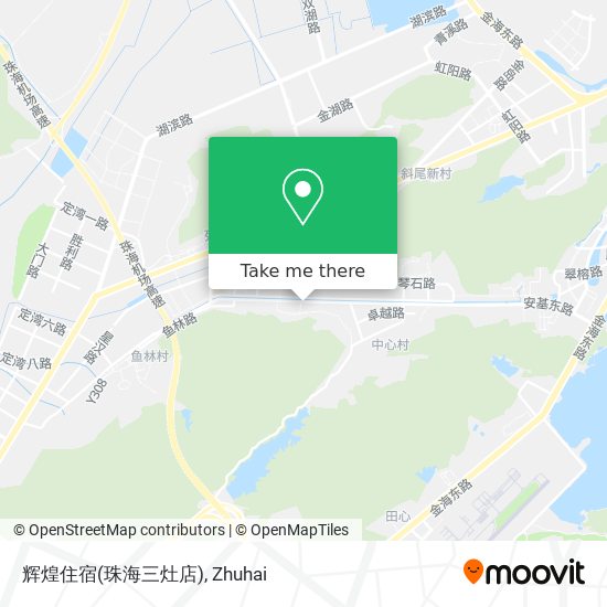 辉煌住宿(珠海三灶店) map
