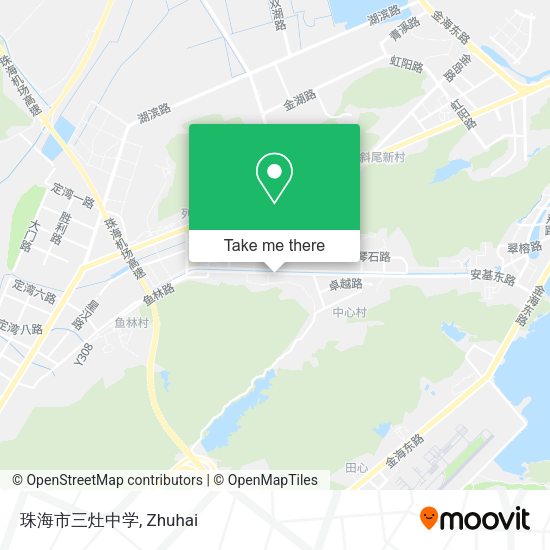 珠海市三灶中学 map