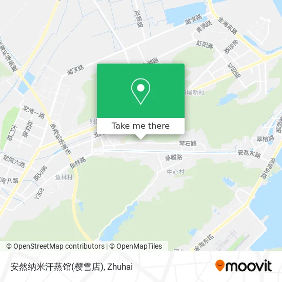 安然纳米汗蒸馆(樱雪店) map