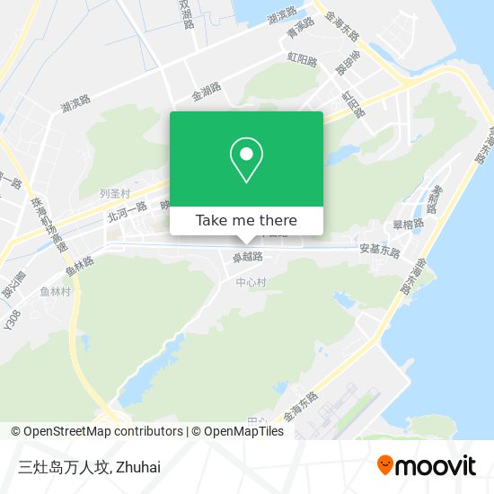三灶岛万人坟 map