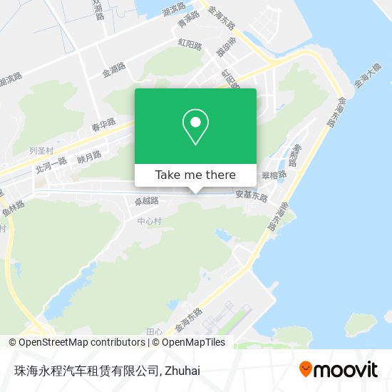 珠海永程汽车租赁有限公司 map