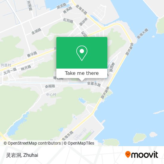 灵岩洞 map