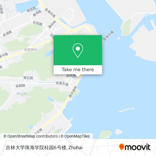 吉林大学珠海学院桂园6号楼 map