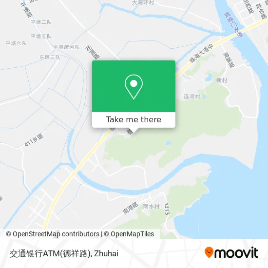 交通银行ATM(德祥路) map