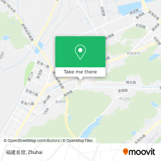 福建名饺 map
