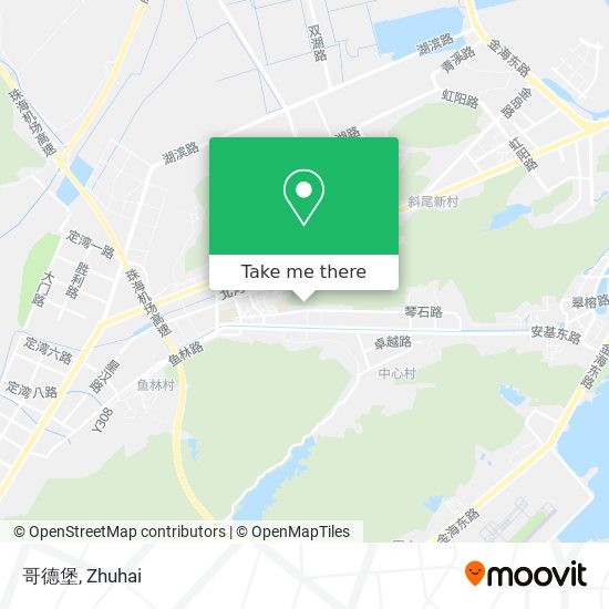 哥德堡 map