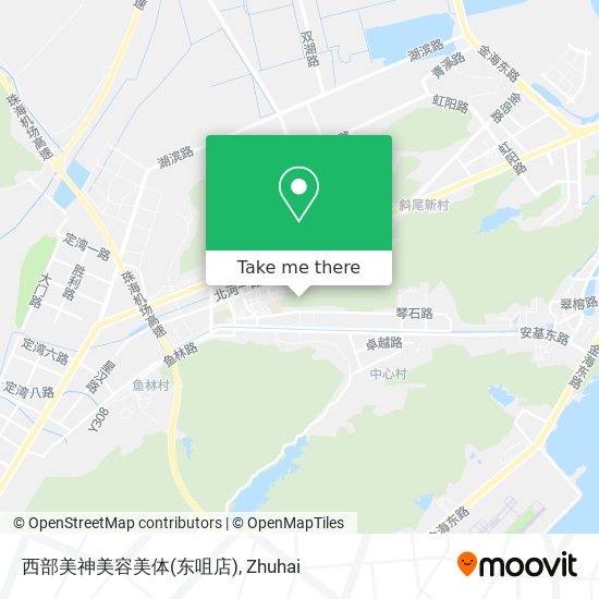西部美神美容美体(东咀店) map