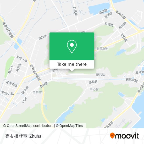 嘉友棋牌室 map