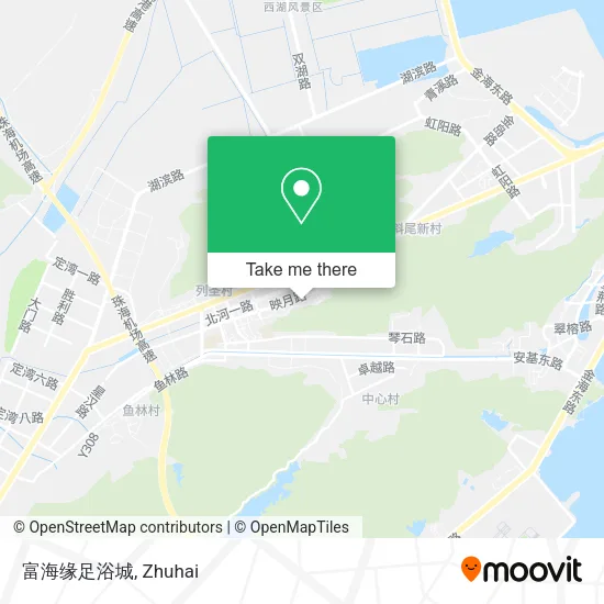 富海缘足浴城 map