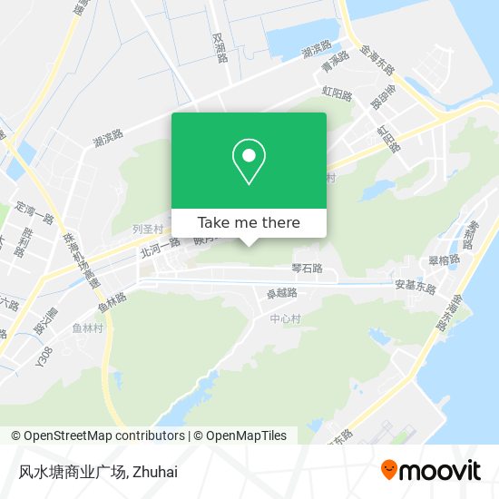 风水塘商业广场 map
