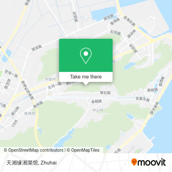 天湘缘湘菜馆 map