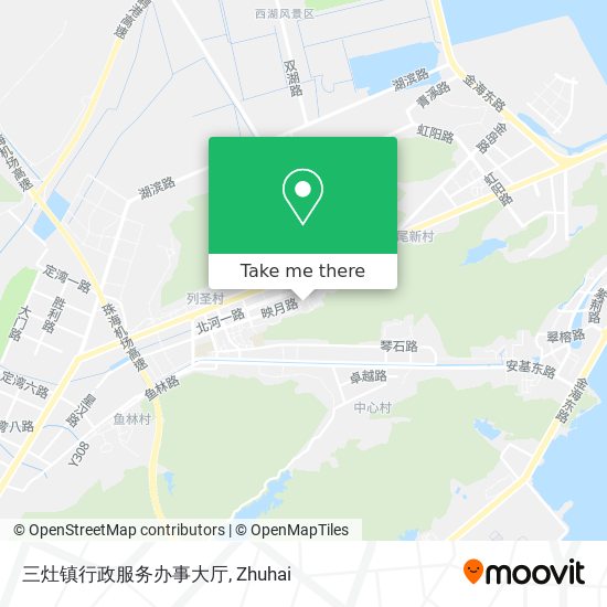 三灶镇行政服务办事大厅 map