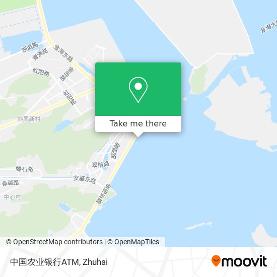 中国农业银行ATM map