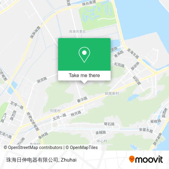 珠海日伸电器有限公司 map