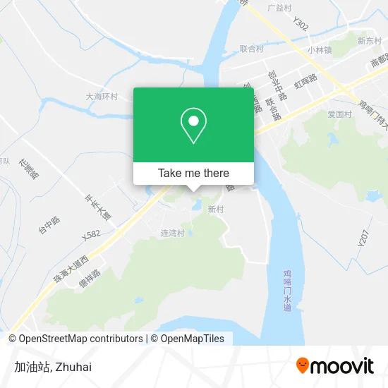 加油站 map