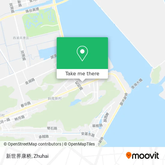 新世界康桥 map