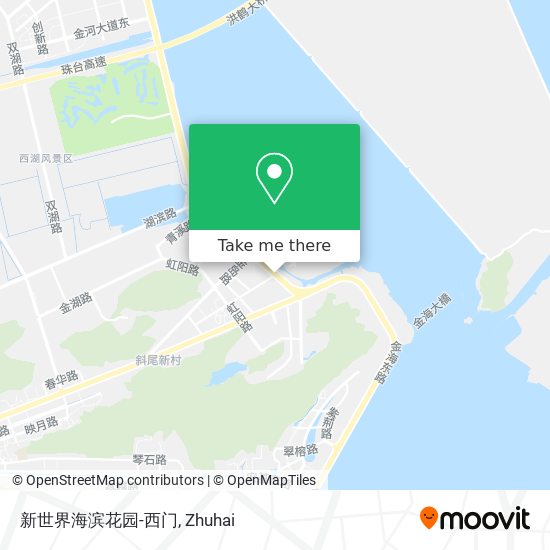 新世界海滨花园-西门 map