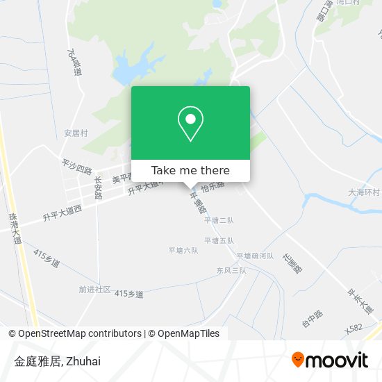 金庭雅居 map