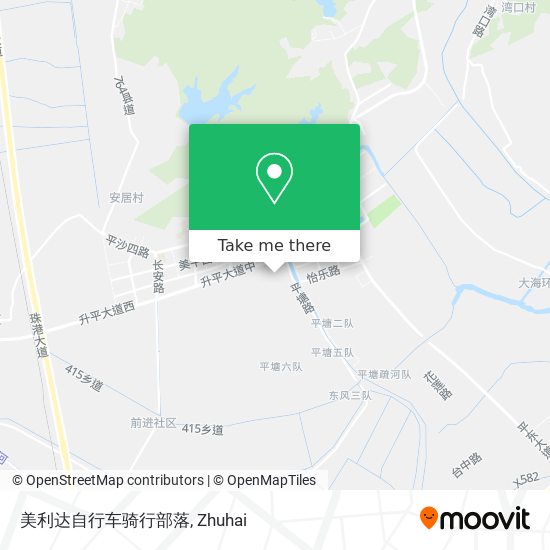 美利达自行车骑行部落 map