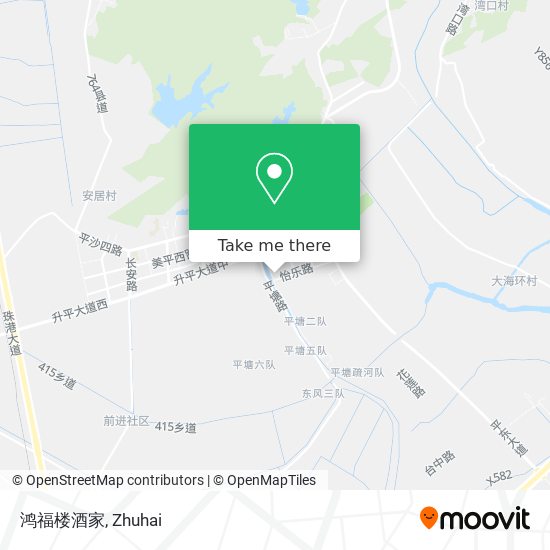 鸿福楼酒家 map