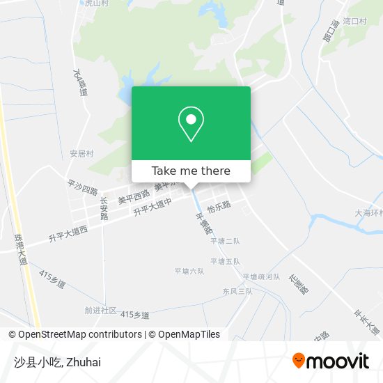 沙县小吃 map
