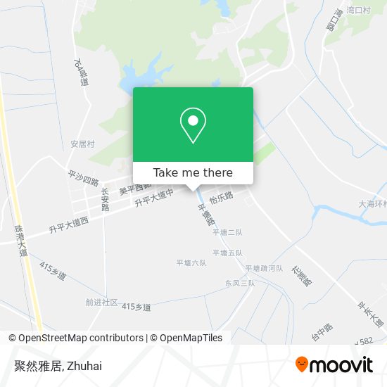 聚然雅居 map