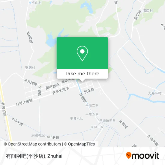 有间网吧(平沙店) map