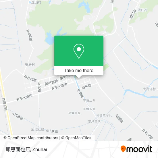 顺恩面包店 map
