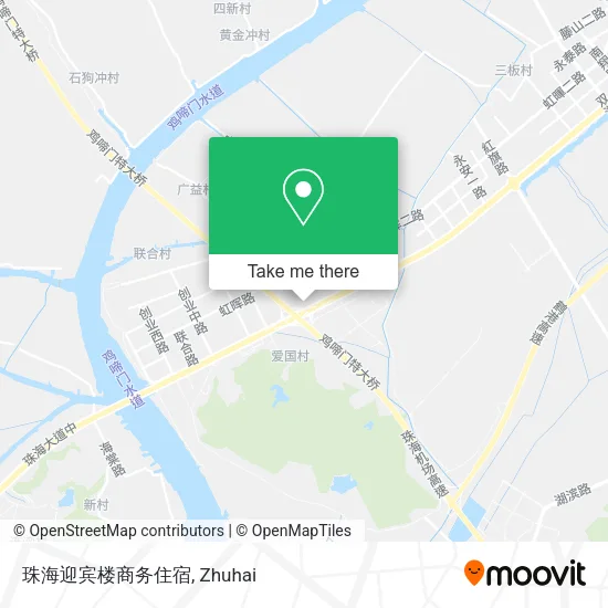 珠海迎宾楼商务住宿 map