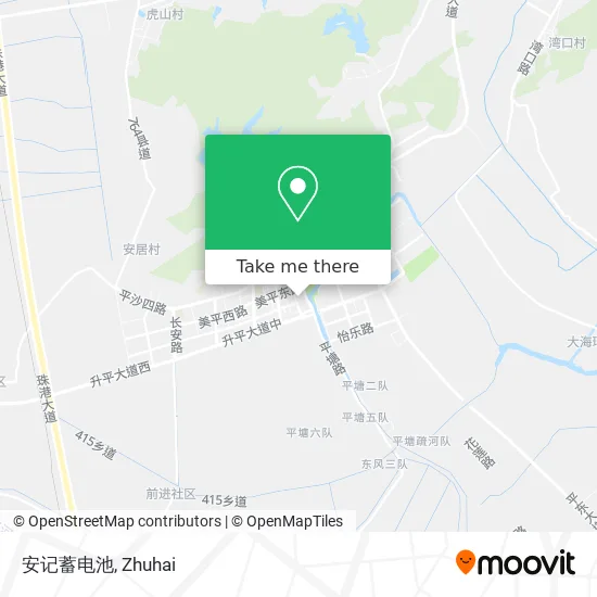 安记蓄电池 map