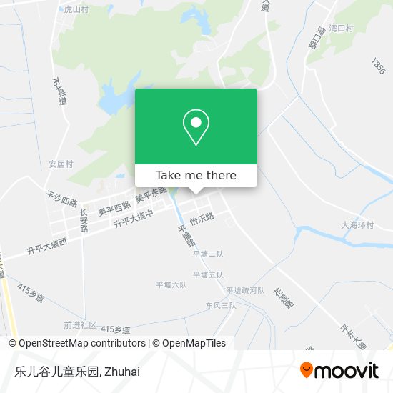 乐儿谷儿童乐园 map