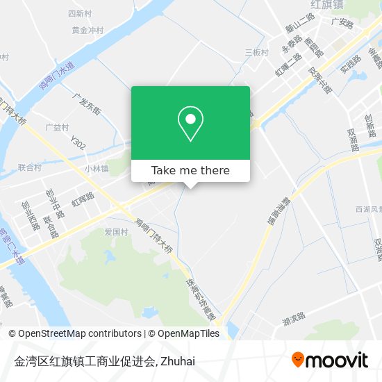 金湾区红旗镇工商业促进会 map